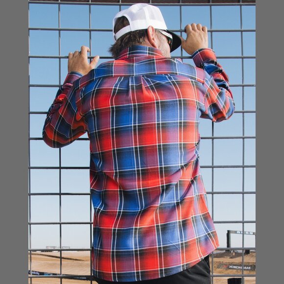 DIXXON FLANNEL - TRAVIS PASTRANA FLANNEL Shirt - Men's 2XL - COLLAB - Picture 3 of 10